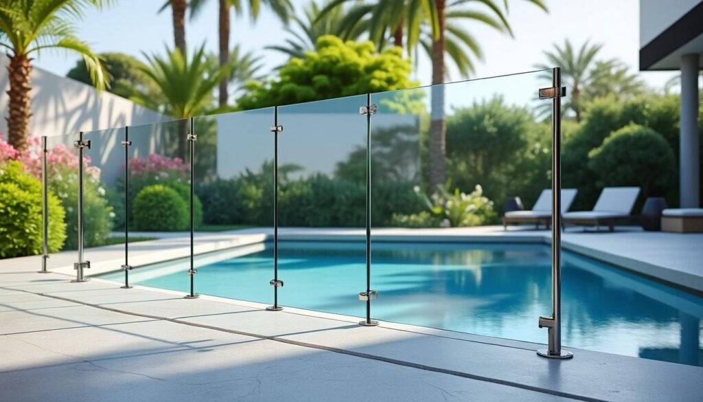 découvrez comment concilier sécurité légale et esthétisme pour votre clôture de piscine, en alliant respect des normes et design élégant.