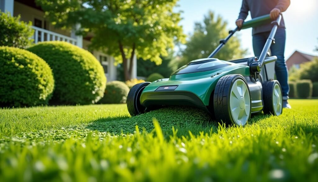 découvrez les nouvelles tondeuses mulching qui coupent et broient l'herbe sans besoin de ramassage, pour un jardin propre et nourri naturellement.